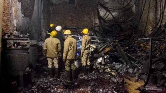 Casualties in Building Collapse Due to Huge Fire in India