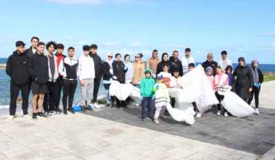 Beach Cleanup Campaign at Al-Kharab Beach in Tyre