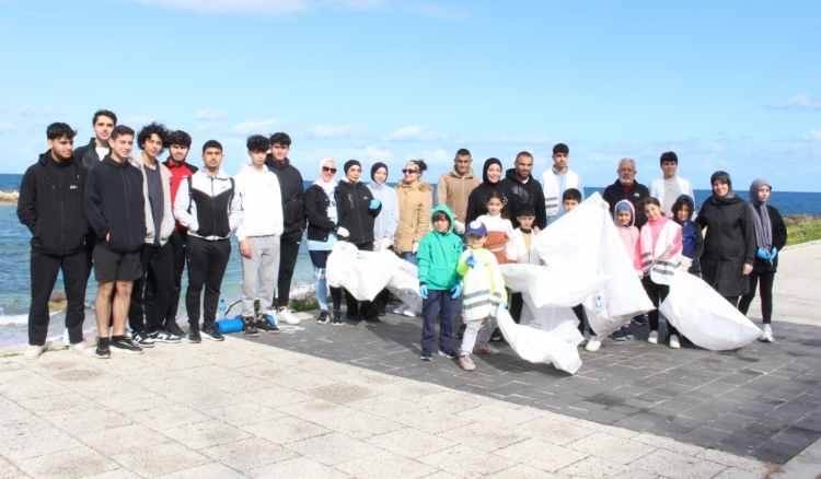 Beach Cleanup Campaign at Al-Kharab Beach in Tyre
