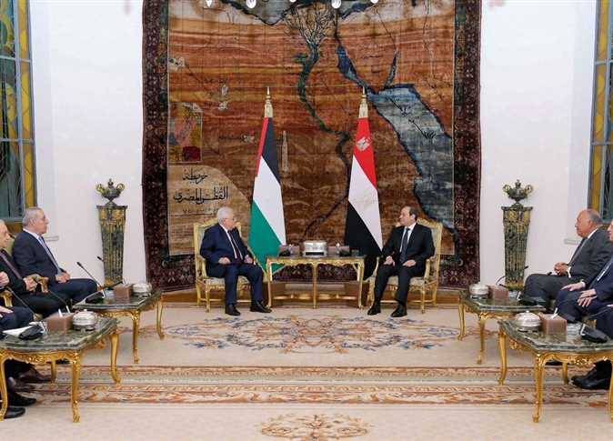 Sisi and Abbas Renew Firm Rejection of Palestinian Displacement