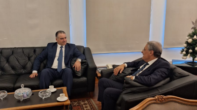 Minister of Justice Meets Algerian Ambassador