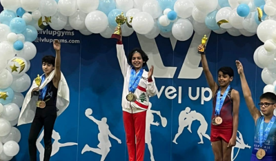 Ali Basem Raises the Lebanese Flag High with His Victory in the Gymnastics Championship in Dubai