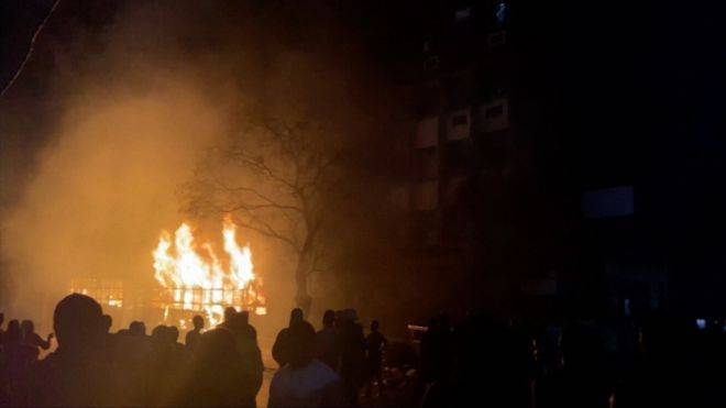 Disasters Continue in South Africa: Victims Burned Inside Buildings