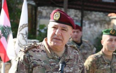Army Commander Inspects 5th Intervention Regiment and UNIFIL Reserve Unit