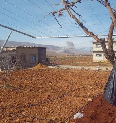 Israeli Airstrike on Pickup Truck on Wadi Al-Naira Road in Baalbek (Video)