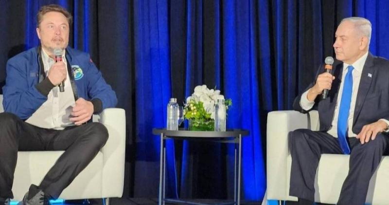 Dialogue Between Netanyahu and Musk on Platform 