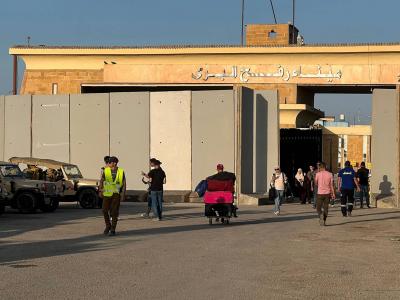 Title: Suspension of Evacuation for Foreigners and Dual Nationals from Gaza to Egypt