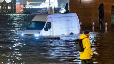 Storms Sweep Across Northwestern Europe Leaving Destruction