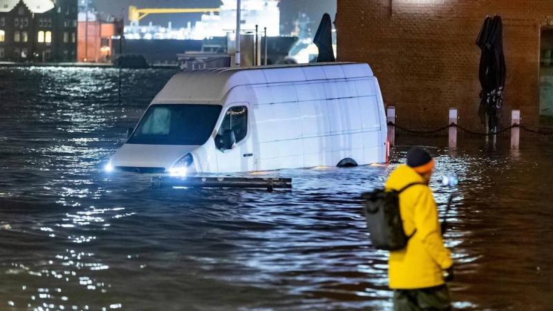Storms Sweep Across Northwestern Europe Leaving Destruction