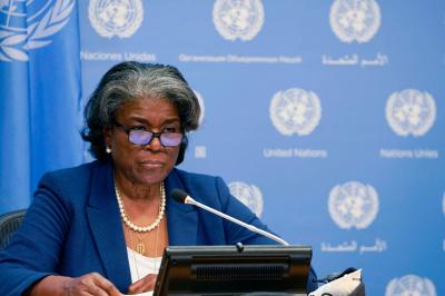 U.S. Envoy to the UN: We Condemn Hamas Practices and Propose a Two-State Solution