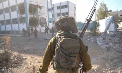 Title: Red Crescent: Israeli Army Storms Al-Amal Hospital for the Third Time Since Dawn