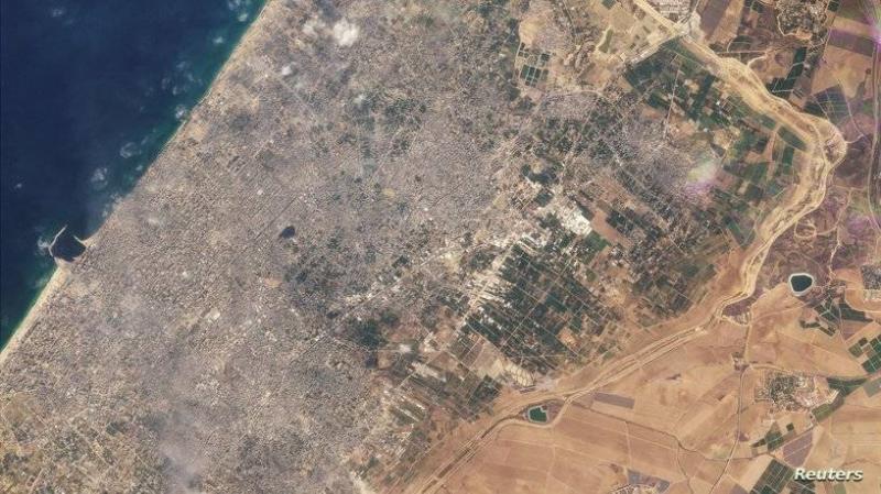 Satellite Images: A Third of Gaza Has Experienced Destruction