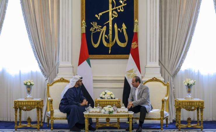 UAE and Egyptian Presidents Discuss Brotherhood Relations