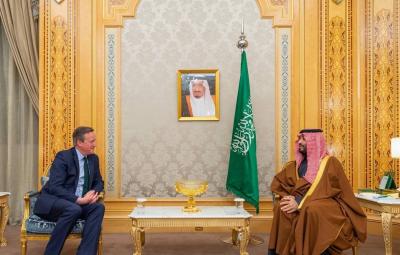 Title: Saudi Crown Prince and British Foreign Minister Discuss Regional Developments