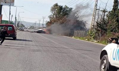 Israeli Airstrike in Southern Lebanon Targets Hamas Member (Video)