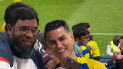 Turkish Ronaldo Lookalike Sparks Buzz in Al Nassr Stadium