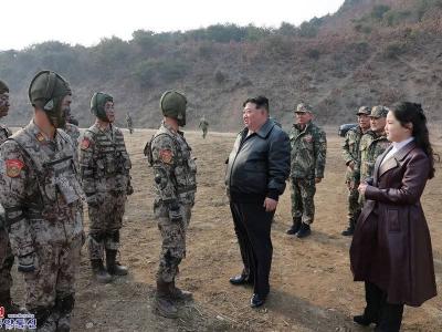 Title: Kim Jong Un Oversees Military Drills After Riding in Putin's Car