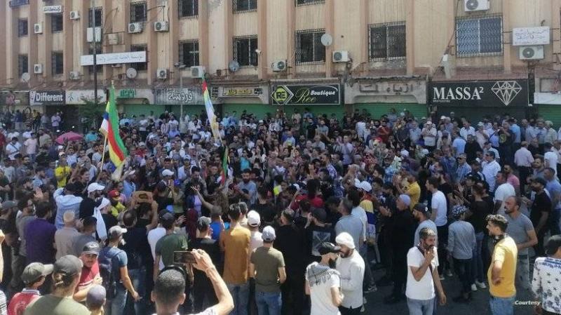 Title: Protests Expand in Suwayda for the Sixth Day