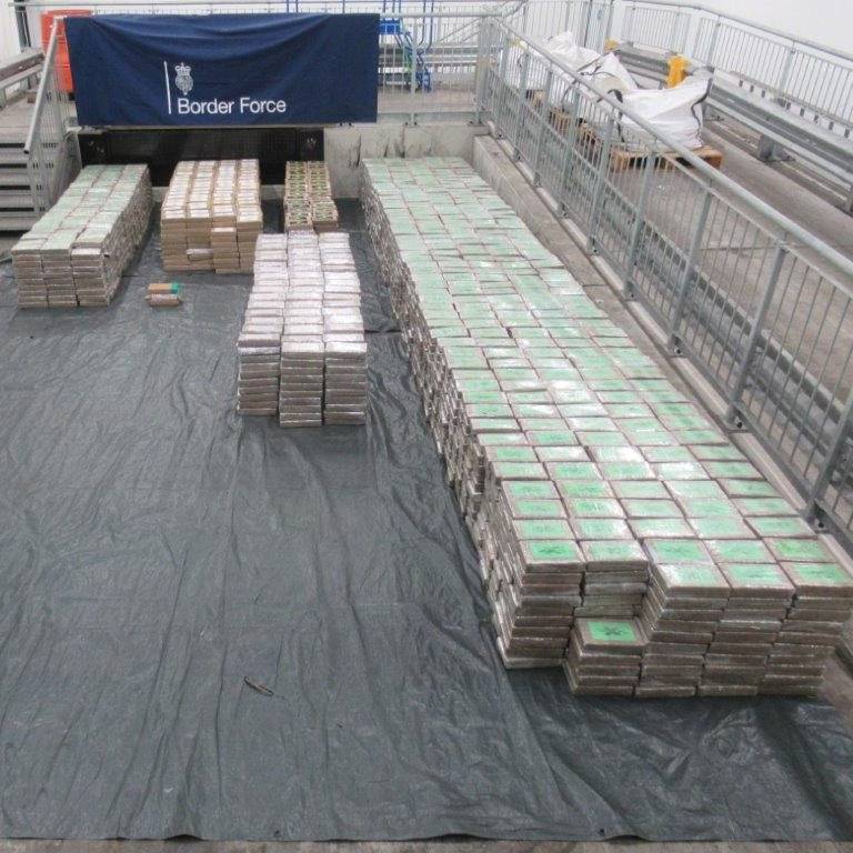Large Cocaine Seizure in Britain Enough for Every Citizen and Resident to Have Two Doses