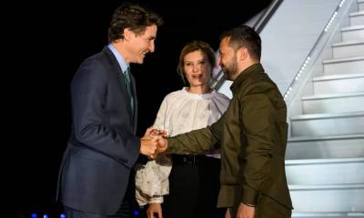 Zelensky Visits Canada After Difficulties in U.S. Trip