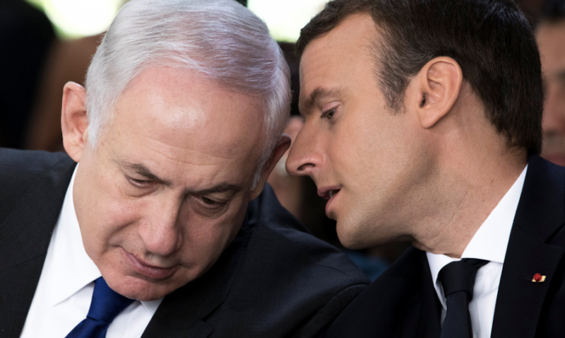 Macron to Netanyahu: The Number of Civilian Casualties is Very High in Gaza