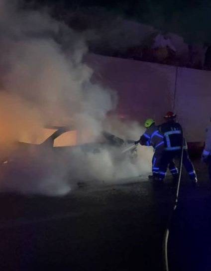Video: Car Fire Inside Airport Tunnel
