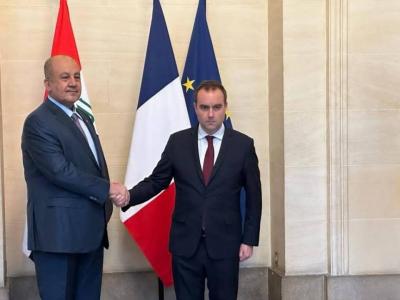 Iraq and France Discuss Cooperation in Training and Armament