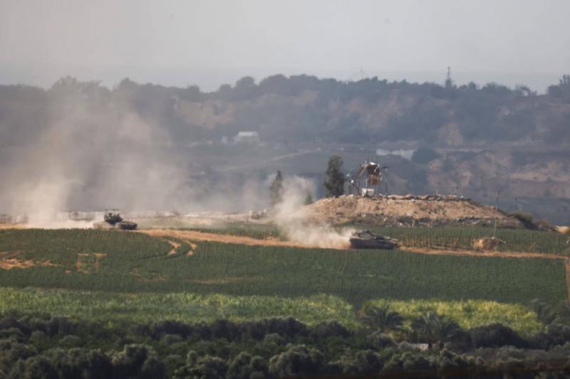 Ground Incursion in Gaza: Aerial Images of Military Operations