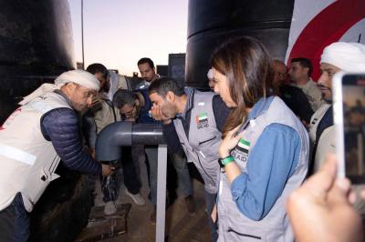 UAE Launches Desalination Stations to Supply Gaza Residents with Water