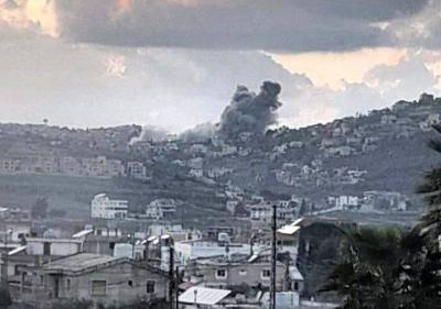 Title: Airstrikes on Southern Villages Concurrent with Iftar