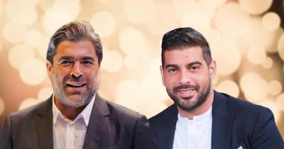 Wael Kfoury, the King of Romance, and Star Adam at Eid Al-Fitr Celebration in Dubai
