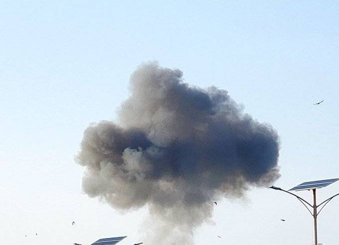 American-British Airstrike on Ras Issa Area in Al Hudaydah
