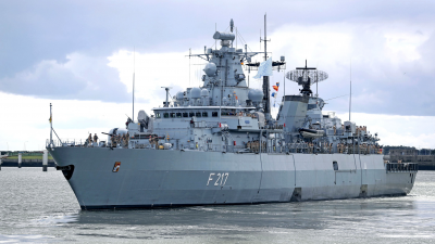 German Frigate Joins EU Mission in the Red Sea