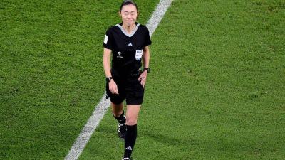 Japanese Woman Makes History at Men's Asian Cup