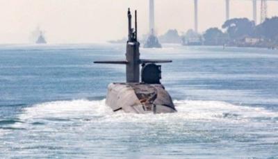U.S. Military: Arrival of an Ohio-Class Submarine in the Middle East