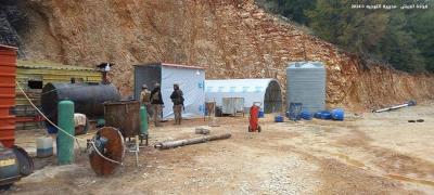 Title: Images: Drug Manufacturing Laboratory Raided in Yammouneh
