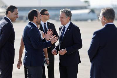 Blinken Discussed the Creation of a Maritime Aid Corridor for Gaza in Cyprus
