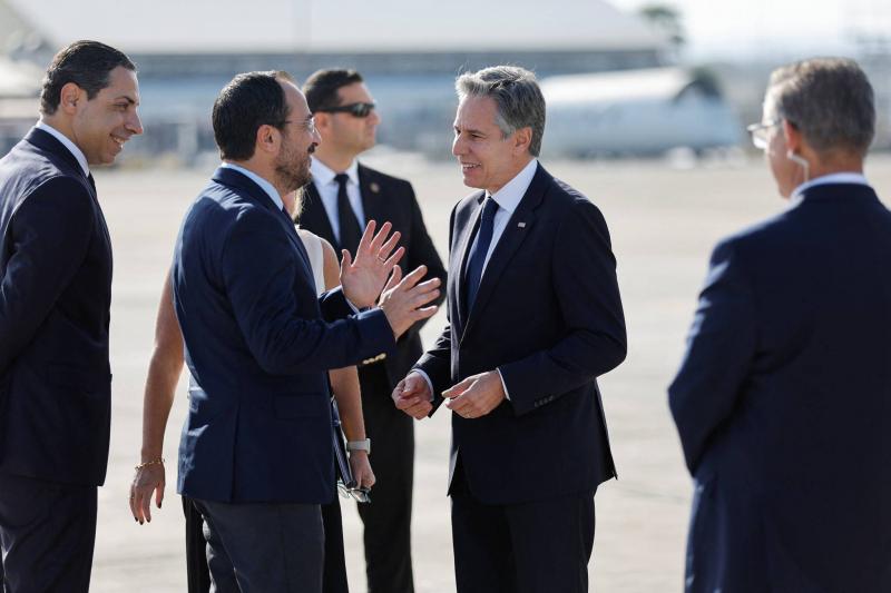 Blinken Discussed the Creation of a Maritime Aid Corridor for Gaza in Cyprus
