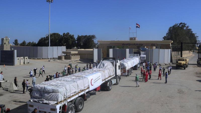 20 New Trucks Cross Today from Rafah Crossing