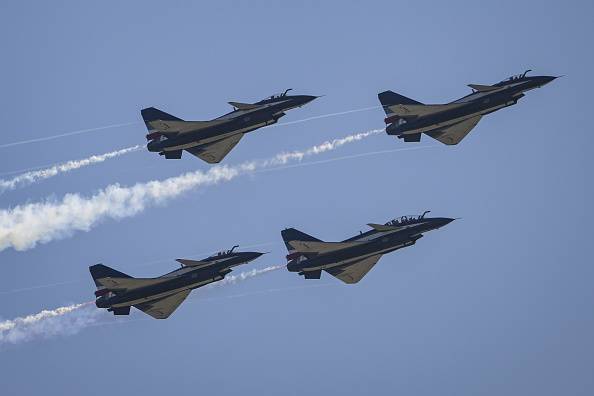 Taiwan: 8 Chinese Fighter Jets Cross the Median Line in Taiwan Strait