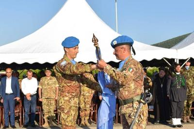 "Handing Over and Taking Over" in the Command of the Italian Battalion