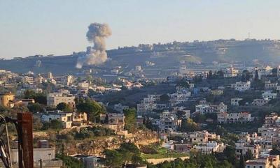 Title: Israeli Army Targets Hezbollah Military Locations