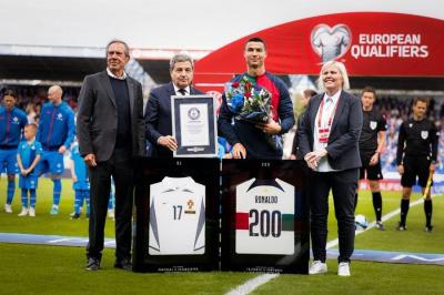 Historic Night for Ronaldo