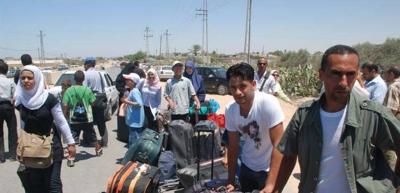 Suspension of Evacuation Operations through Rafah Crossing from Gaza to Egypt
