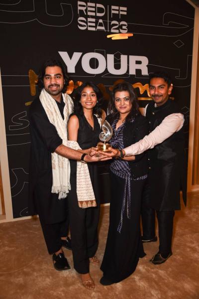 "Film 'In the Tongues of Flames' Wins Award at the Red Sea Film Festival"