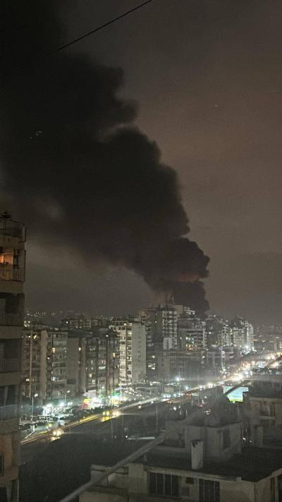 Massive Fire Near Sports City (Video)