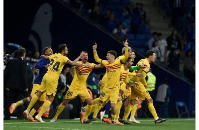 Barcelona Officially Crowned La Liga Champions After Easy Win Over Espanyol