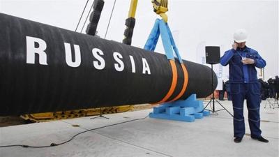 Sharp Decline in Russian Gas Exports to the European Union in 2023