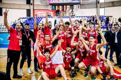 West Asia U14 Basketball Championship: Men's Title for Lebanon and Women's Title for Syria
