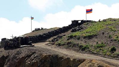 Title: Azerbaijani Soldier Injured at Armenian-Azerbaijani Border